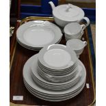 HUTSCHENREUTHER "CHLOE" TEA AND DINNER SET