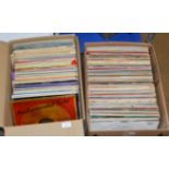 2 BOXES WITH LP RECORDS