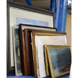 QUANTITY OF VARIOUS FRAMED PICTURES