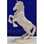 10" BESWICK POTTERY WELSH COB REARING HORSE ORNAMENT, REG NUMBER 1014