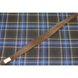 OLD 23½" LEATHER 3 PRONG TEACHERS TAWSE BY J.G. STEVENSON, GLASGOW