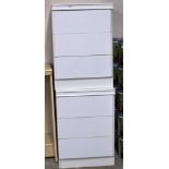 PAIR OF 3 DRAWER BEDSIDE CABINETS