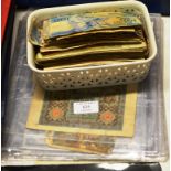 QUANTITY OF VARIOUS OLD BANKNOTES IN FOLDERS & LOOSE