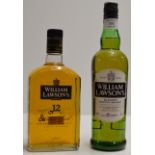 WILLIAM LAWSON'S AGED 12 YEARS SCOTTISH GOLD BLENDED SCOTCH WHISKY - 70CL, 40% VOL, TOGETHER WITH