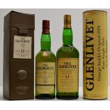 THE GLENLIVET AGED 12 YEARS SINGLE MALT SCOTCH WHISKY, WITH PRESENTATION BOX - 1 LITRE, 40% VOL,