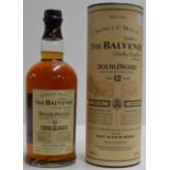 THE BALVENIE DOUBLEWOOD AGED 12 YEARS OLD MATURED MALT SCOTCH WHISKY, WITH PRESENTATION BOX - 1