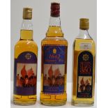 3 COMMEMORATIVE BOTTLES OF SCOTS GUARDS SCOTCH WHISKY - 70CL / 40% VOL, 70CL / 43% VOL & 70CL /