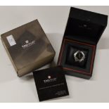 TAG HEUER GENTS KIRIUM FORMULA 1 CL111A WRIST WATCH ON RUBBER STRAP WITH PRESENTATION BOXES &