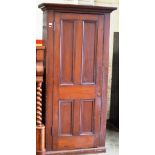 LARGE SINGLE DOOR STAINED PINE PRESS