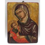 ICONOGRAFO VENETO-CRETESE ATTIVO NEL XVII SEC. CRETAN ICON