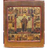 ICONOGRAFO RUSSO DEL XVIII SEC. RUSSIAN ICON