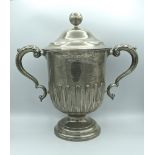 GRANDE TROFEO HALL & CO. 1920 ENGLISH SILVER