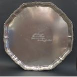 SALVER IN ARGENTO