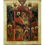 ICONOGRAFO RUSSO ATTIVO ALLA FINE DEL XVIII SEC. RUSSIAN ICON