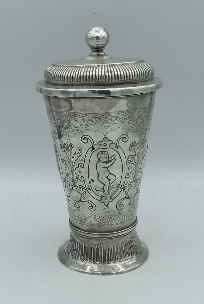 VASO IN ARGENTO MOSCA XVIII SEC. RUSSIAN SILVER