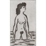 [§] BREON O'CASEY (BRITISH 1928-2011)NUDE B.A.T. proof, signed and dated '93 in pencil to margin,