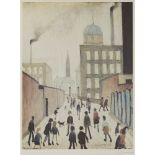 [§] LAURENCE STEPHEN LOWRY R.A., R.B.A. (BRITISH 1887-1976)MRS SWINDELLS' PICTURE Signed and dated