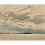 [§] JAMES MORRISON R.S.A., R.S.W. (SCOTTISH B.1932)ANGUS LANDSCAPE Signed and dated '89, oil on