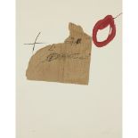 [§] ANTONI TÀPIES (SPANISH 1923-2012)COMPOSITION (G691) Signed and dated 2/100 in pencil,