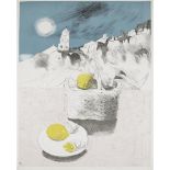 [§] MARY FEDDEN (BRITISH 1915–2012)BASKET OF LEMONS, 1971 S/P, signed in pencil, lithograph,