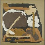 [§] FRANCIS DAVISON (BRITISH 1919-1984)UNTITLED (ABSTRACT) Mixed media collage69cm x 70cm (27in x