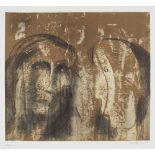 [§] HENRY MOORE O.M., C.H., F.B.A. (BRITISH 1898-1986)TWO HEADS S/P, signed in pencil, bears