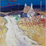 [§] JOHN LOWRIE MORRISON O.B.E. (SCOTTISH B. 1948)AUTUMN EVENING, ISLE OF ISLAY Signed and dated