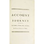 SKIPPON, PHILIPAN ACCOUNT OF A JOURNEY MADE THRO' PART OF THE LOW-COUNTRIES, GERMANY, ITALY AND