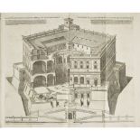 VIGNOLA, GIACOMO BAROZZI DAREGOLA DELLI CINQUE ORDINI D'ARCHITETTURA Roma: G.B. di Rossi, [n.d.,