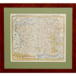 9 MAPS INCLUDING MUNSTER, SEBASTIANSILESIAE DESCRIPTIO XV NOVA TABULA Basle 1552, 30 x 37cm, hand-