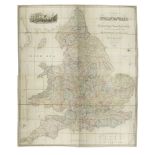 LEWIS, SAMUELA MAP OF ENGLAND & WALES DIVIDED INTO COUNTIES London: S. Lewis & Co., 1841, in 4