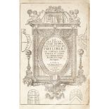 DELORME, PHILIBERTLE PREMIER TOME DEL'ARCHITECTURE Paris: Fédéric Morel, 1567. First edition,