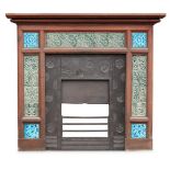 THOMAS JECKYLL (1827–1881) FOR BARNARD, BISHOP & BARNARDAESTHETIC MOVEMENT FIRE SURROUND, CIRCA 1880