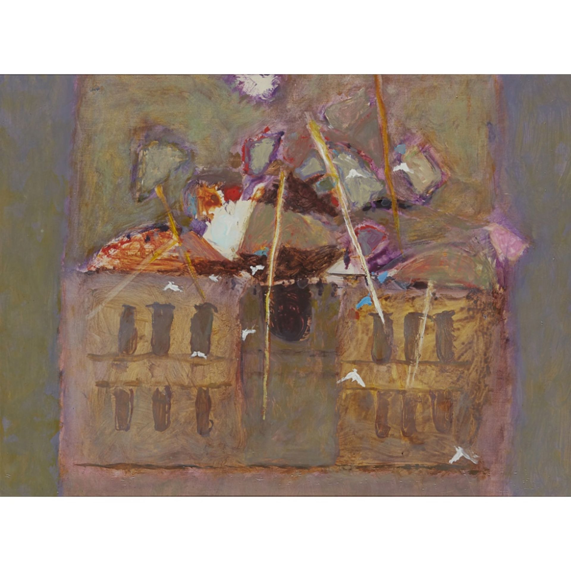 [§] DRUMMOND MAYO (SCOTTISH B.1929)VENICE Signed, gouache49cm x 66cm (19.25in x 26in), and two - Image 6 of 6