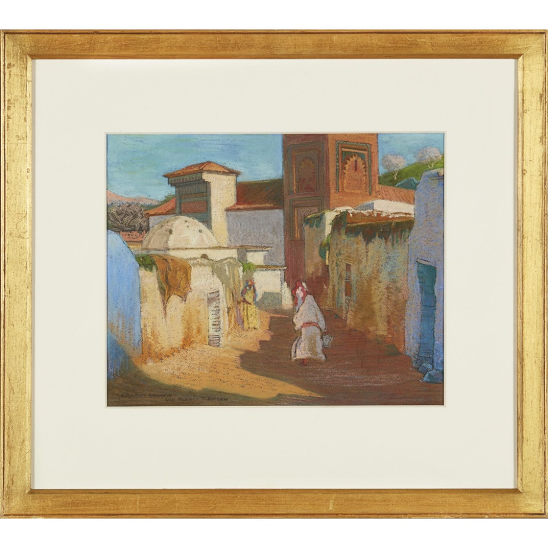 [§] ALEXANDER GRAHAM MUNRO R.S.W. (SCOTTISH 1903-1985)SIDI ALAOUI, ALGERIA Signed and inscribed, - Image 2 of 2