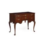 GEORGE II MAPLE LOWBOY, POSSIBLY AMERICAN2ND QUARTER 18TH CENTURY the rectangular top with a moulded