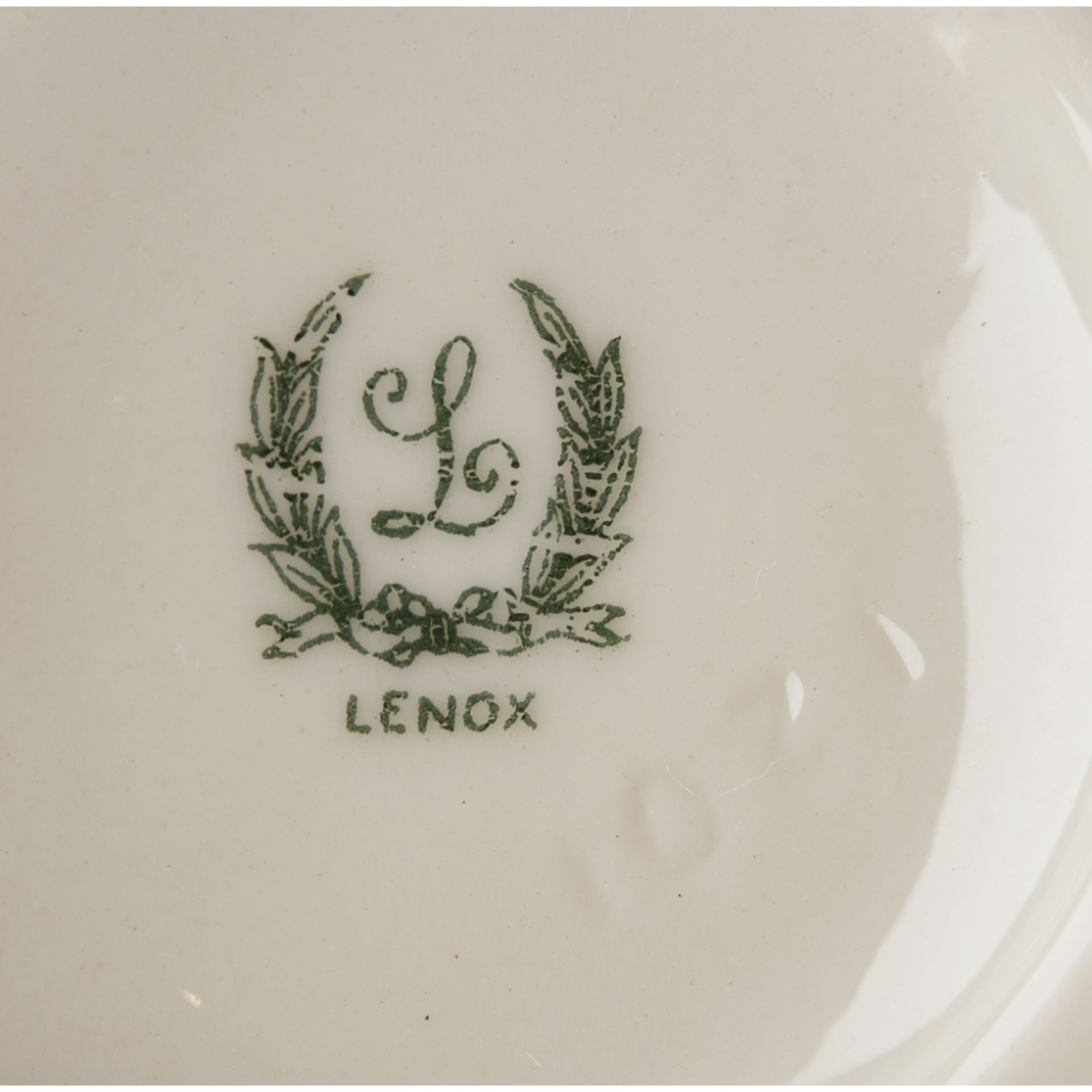 SIXTEEN CONSOMMÉ PORCELAIN CUPS AND SILVER STANDSCIRCA 1900 the porcelain marked LENOX, on silver - Image 5 of 6