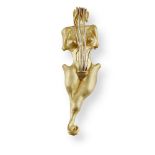 [§] ALESSANDRO DARI (ITALIAN, 20TH CENTURY)'DONNA VIOLINO' (WOMAN VIOLIN) PENDANT BROOCH, 1999