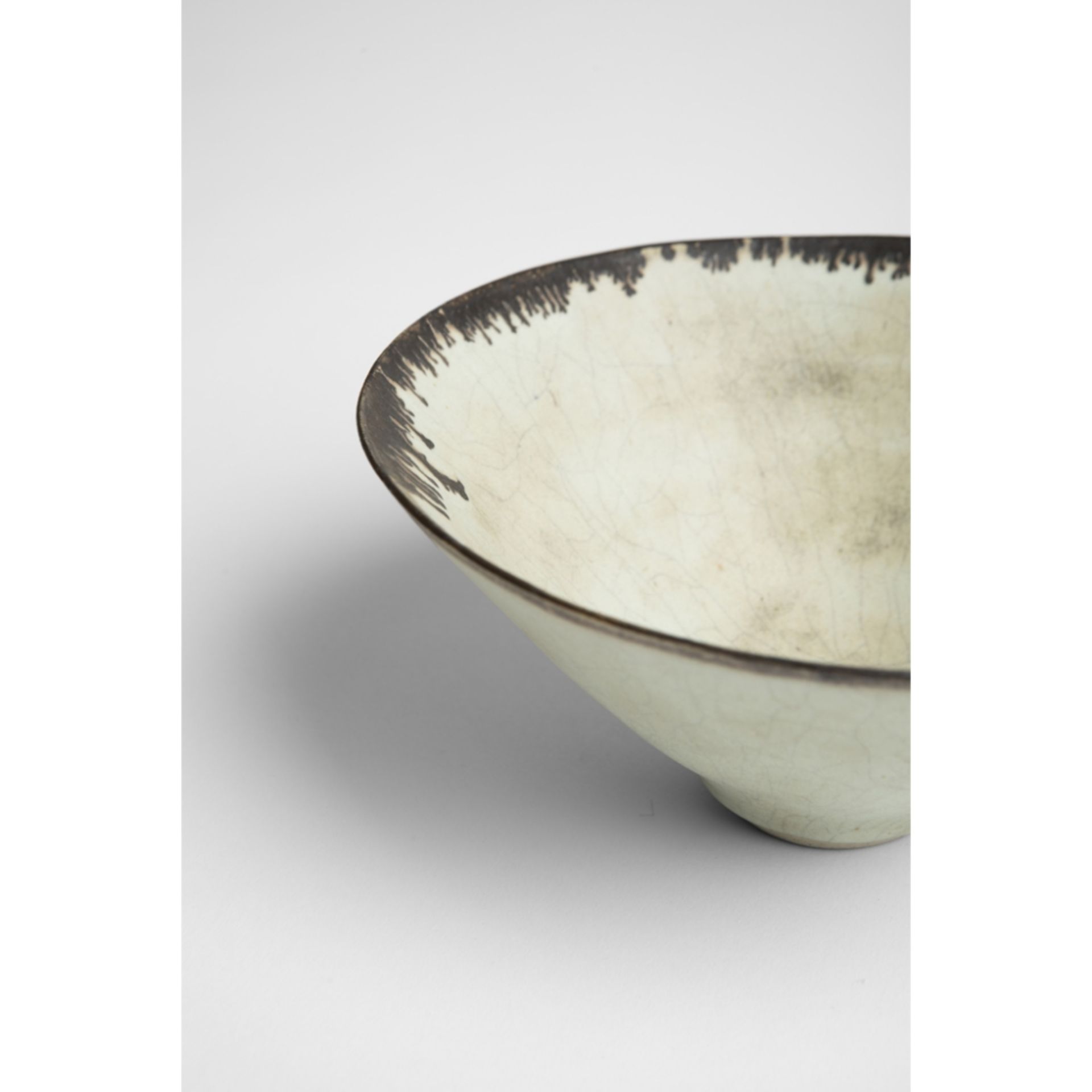 [§] LUCIE RIE D.B.E. (BRITISH, 1902-1995)CONICAL BOWL, CIRCA 1980 impressed artist's seal, - Image 2 of 5