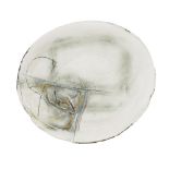 [§] GORDON BALDWIN O.B.E. (BRITISH, B.1932)PAINTING IN THE FORM OF A BOWL, 1982 painted artist's