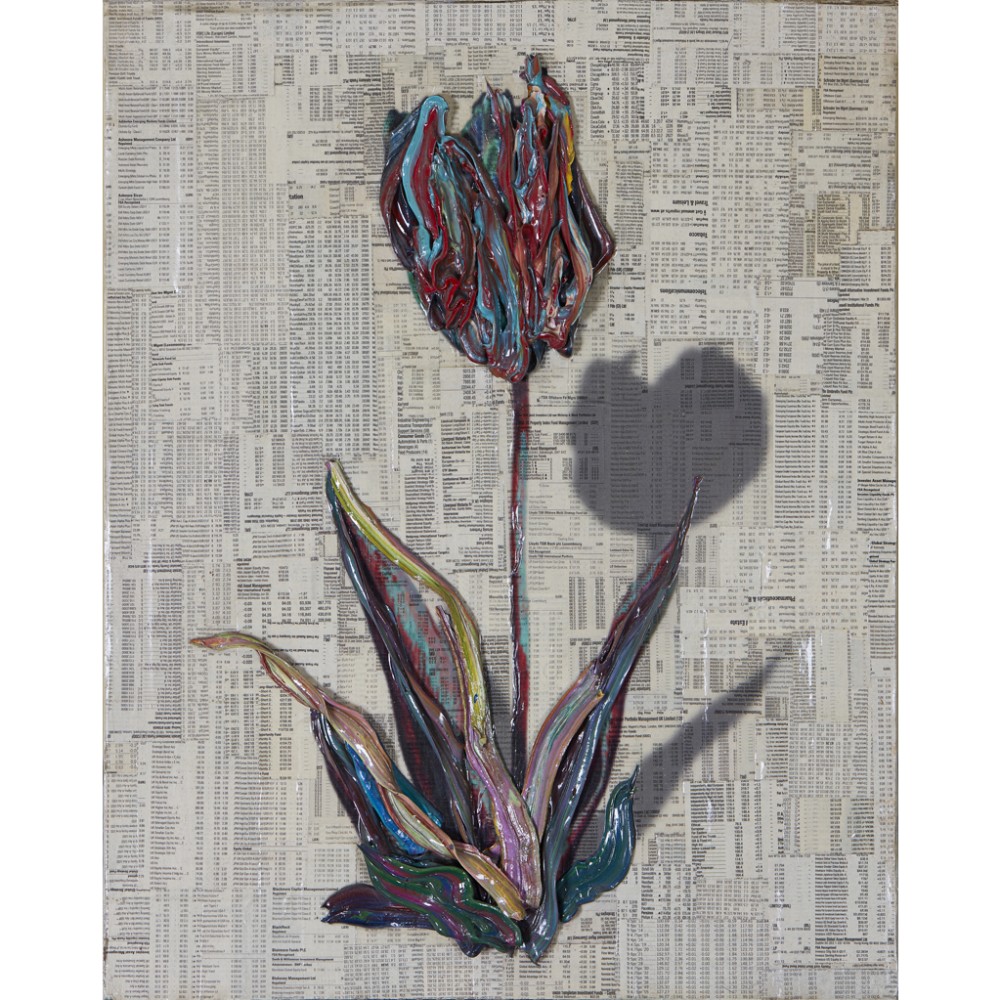 [§] GORDON CHEUNG (BRITISH, B.1975)INVERTED TULIP BOOK DE ADMIRAEL VAN DER EYCK, 2013 signed,