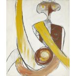 [§] ROGER HILTON C.B.E. (BRITISH, 1911-1975)FIGURE - 1972 signed (to reverse), oil on canvas91.5cm x