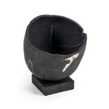 [§] GORDON BALDWIN O.B.E. (BRITISH, B.1932)BOWL ON BASE, 1991 initialled and dated, earthenware with