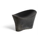 ASHRAF HANNA (EGYPTIAN, B.1967)UNDULATING BOWL FORM, CIRCA 2011 incised artist's mark23cm high, 37cm