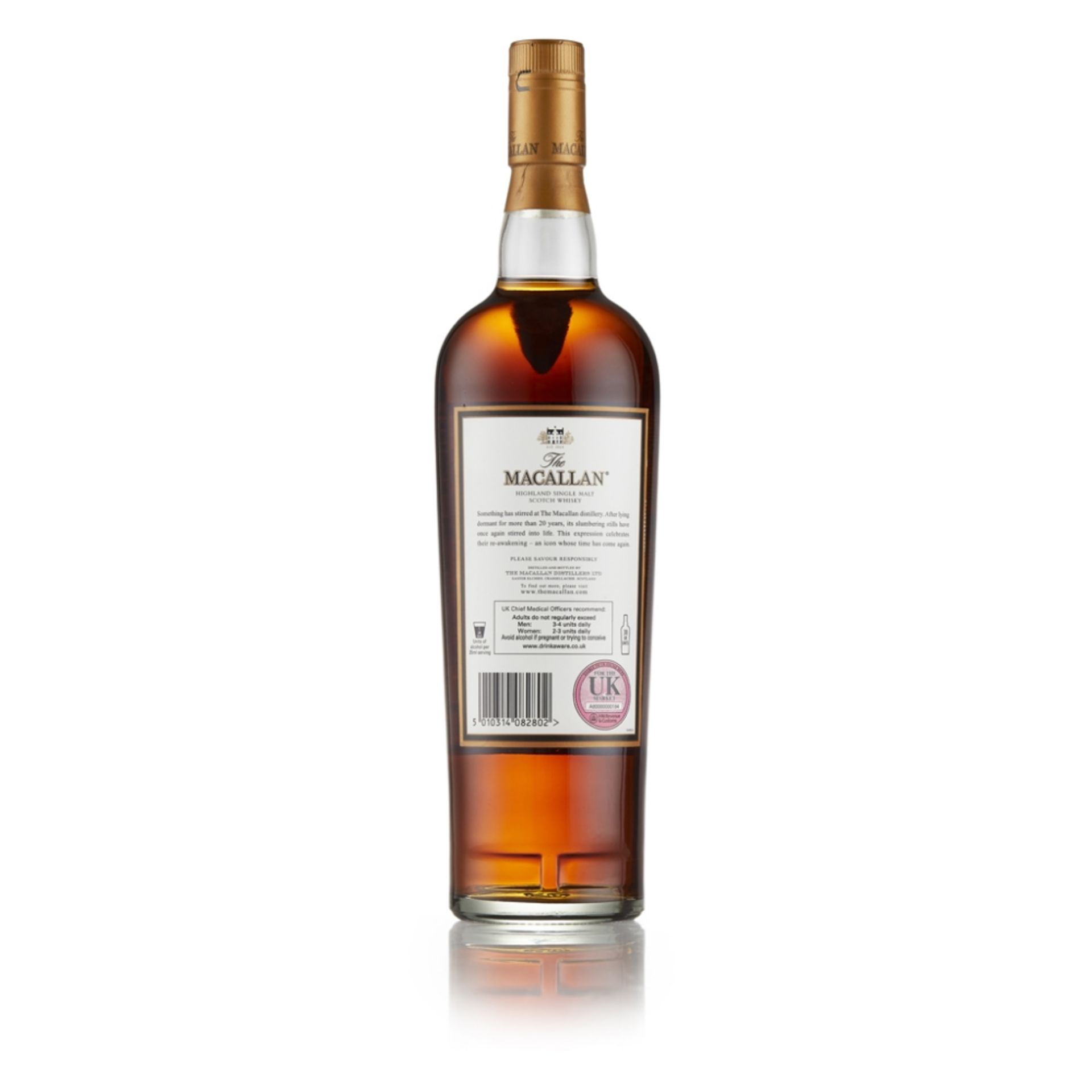 THE MACALLAN RE-AWAKENING 12 YEAR OLD number 740 of 1002, bottled in 2009 to commemorate the - Image 2 of 3