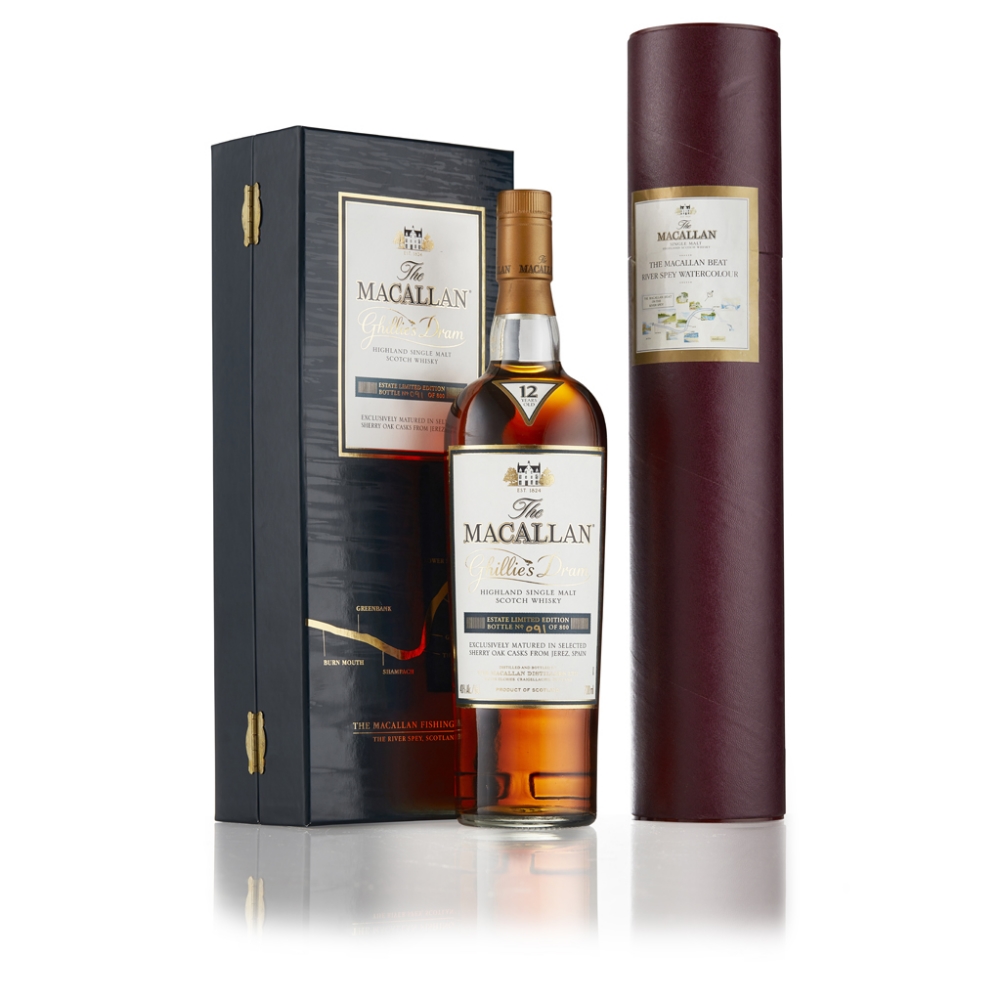 THE MACALLAN GHILLIE'S DRAM 12 YEAR OLD bottle number 91 of 800, matured in sherry casks from Jerez, - Image 3 of 4