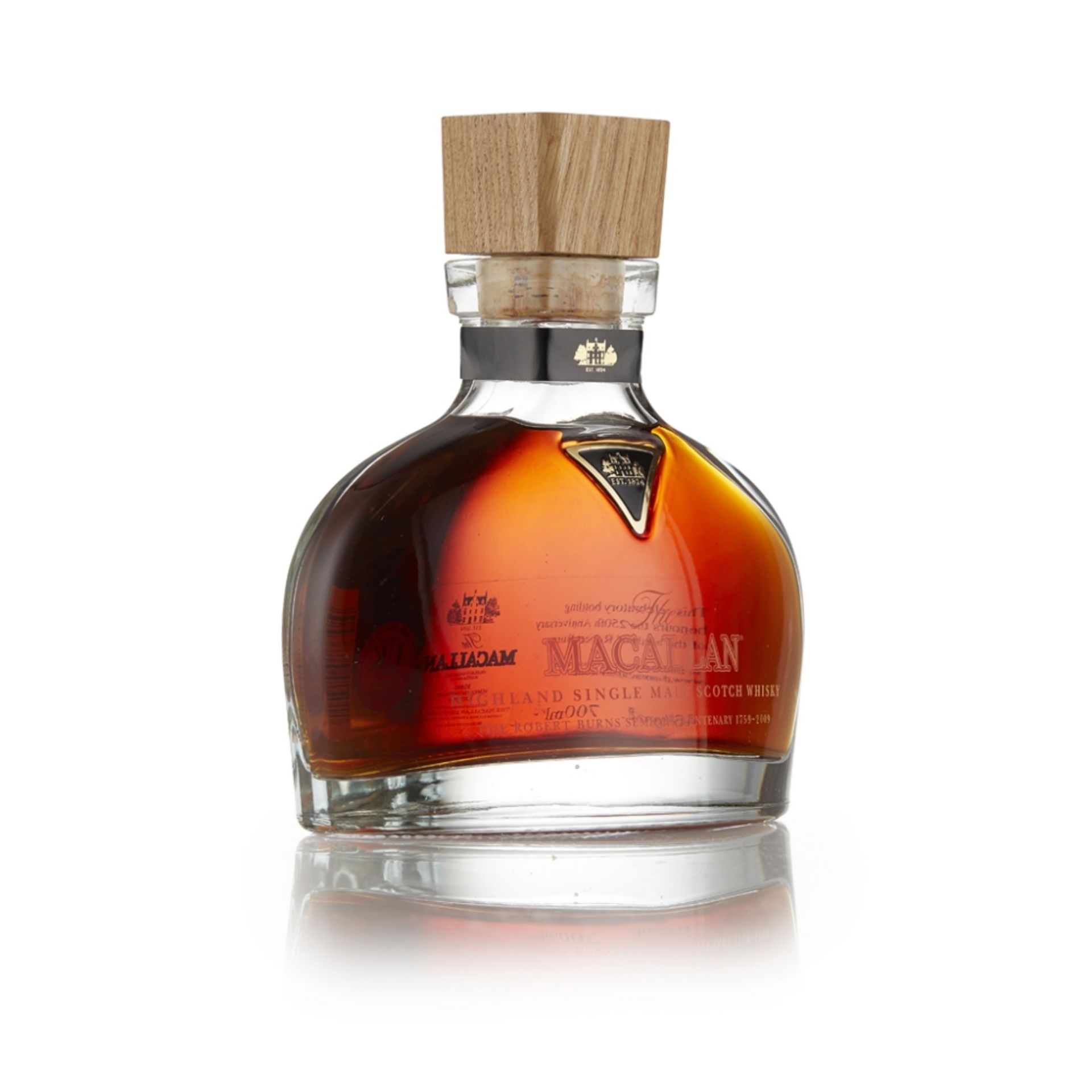 THE MACALLAN ROBERT BURNS SEMIQUINCENTENARY EDITION bottled in 2009 to commemorate the 250th - Image 2 of 4