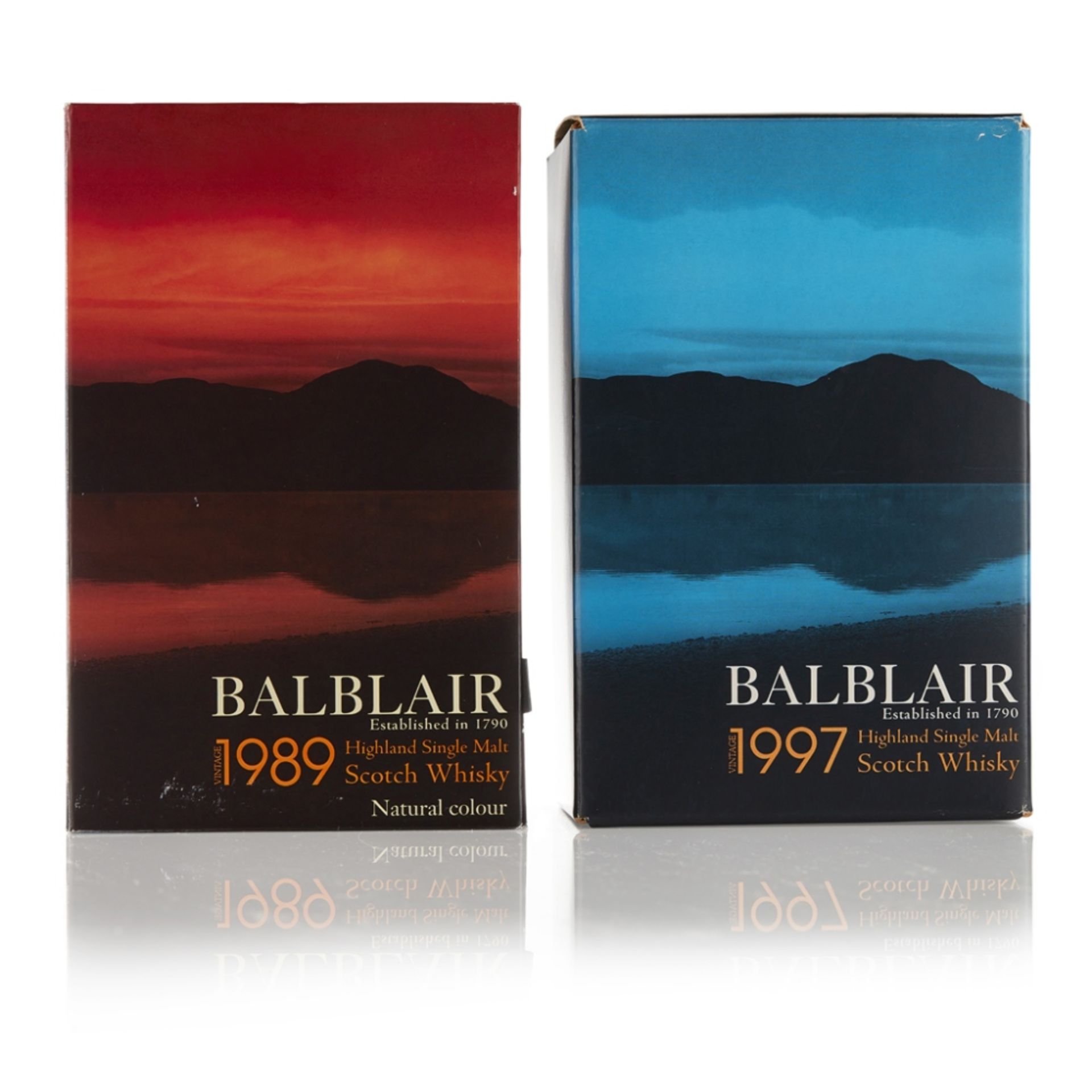 BALBLAIR 1989 bottled in 2007, with carton, 70cl/ 43%; and a BALBLAIR 1997 19 YEAR OLD, bottled in - Image 3 of 3