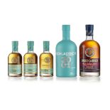 BRUICHLADDICH - INFINITY SECOND EDITION with tin, 700ml / 52.5%; BRUICHLADDICH RESURRECTION DRAM