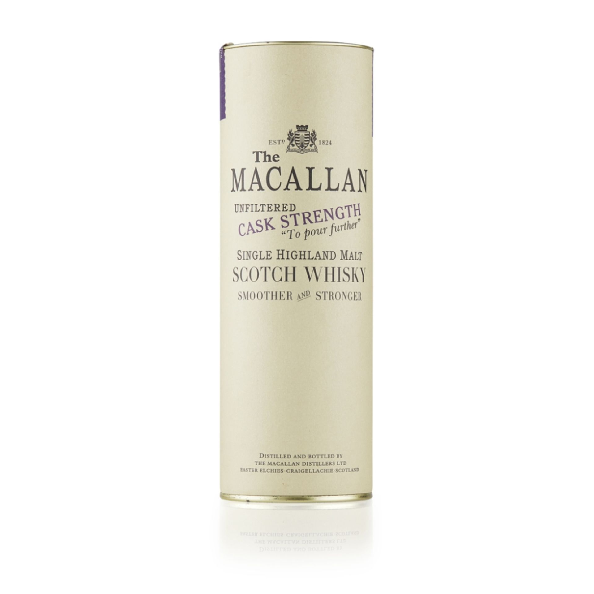 THE MACALLAN 1980 CASK STRENGTH matured in an Olorosso sherry butt, cask number 4063, with carton